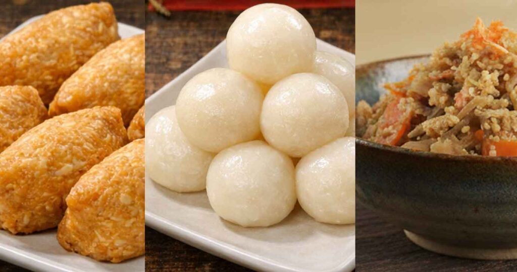 油揚げ・いなり寿司など「稲荷の食」初午団子・しもつかれ
