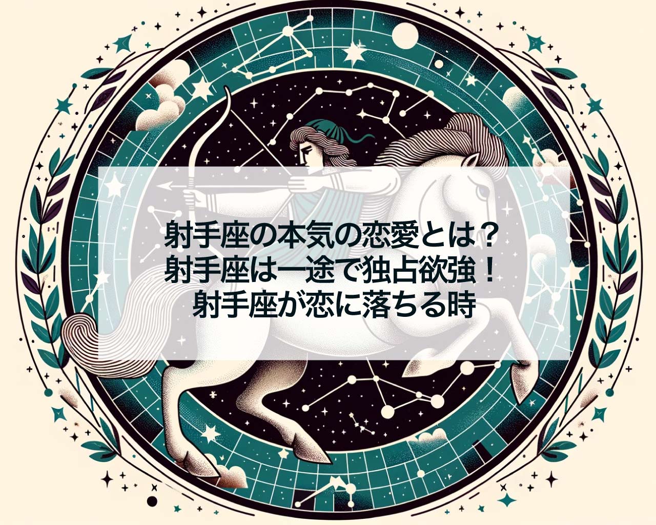 射手座の本気の恋愛とは？射手座は一途で独占欲強！射手座が恋に落ちる時