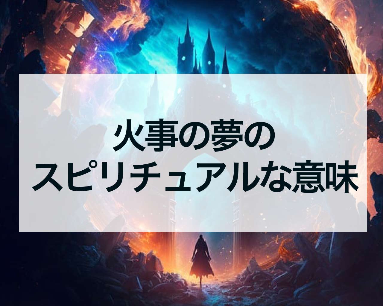 火事の夢のスピリチュアルな意味