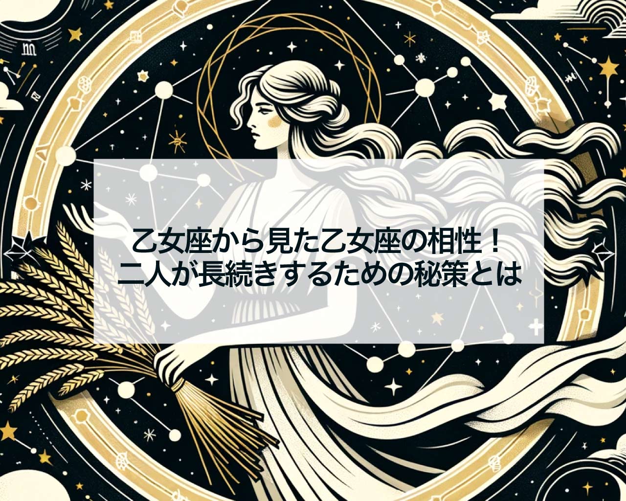 乙女座から見た乙女座の相性！二人が長続きするための秘策とは