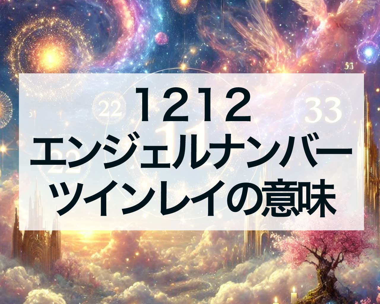 1212エンジェルナンバーのツインレイの意味とサイレント期間