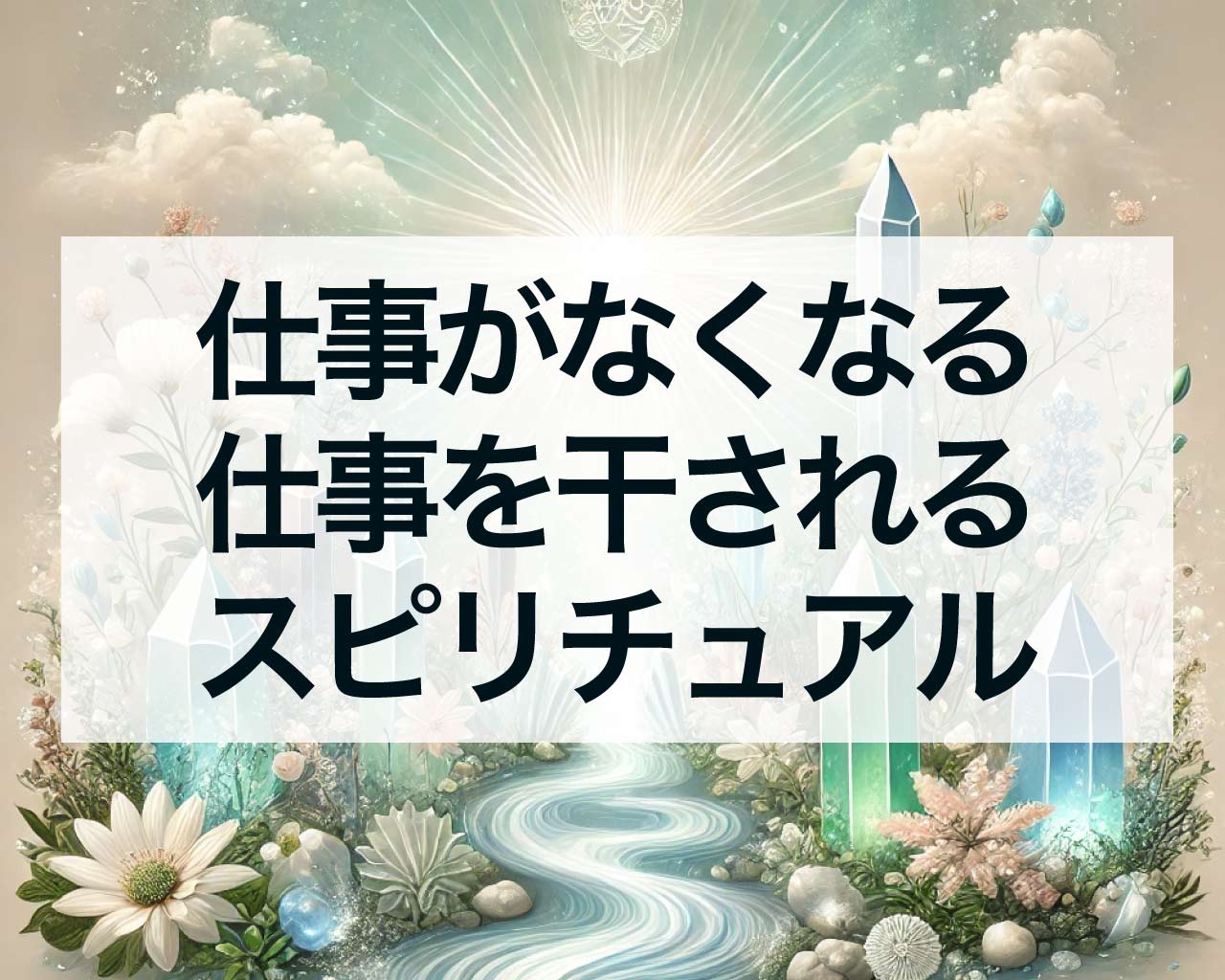 仕事がなくなる、仕事を干される…それはスピリチュアルなサインかも？