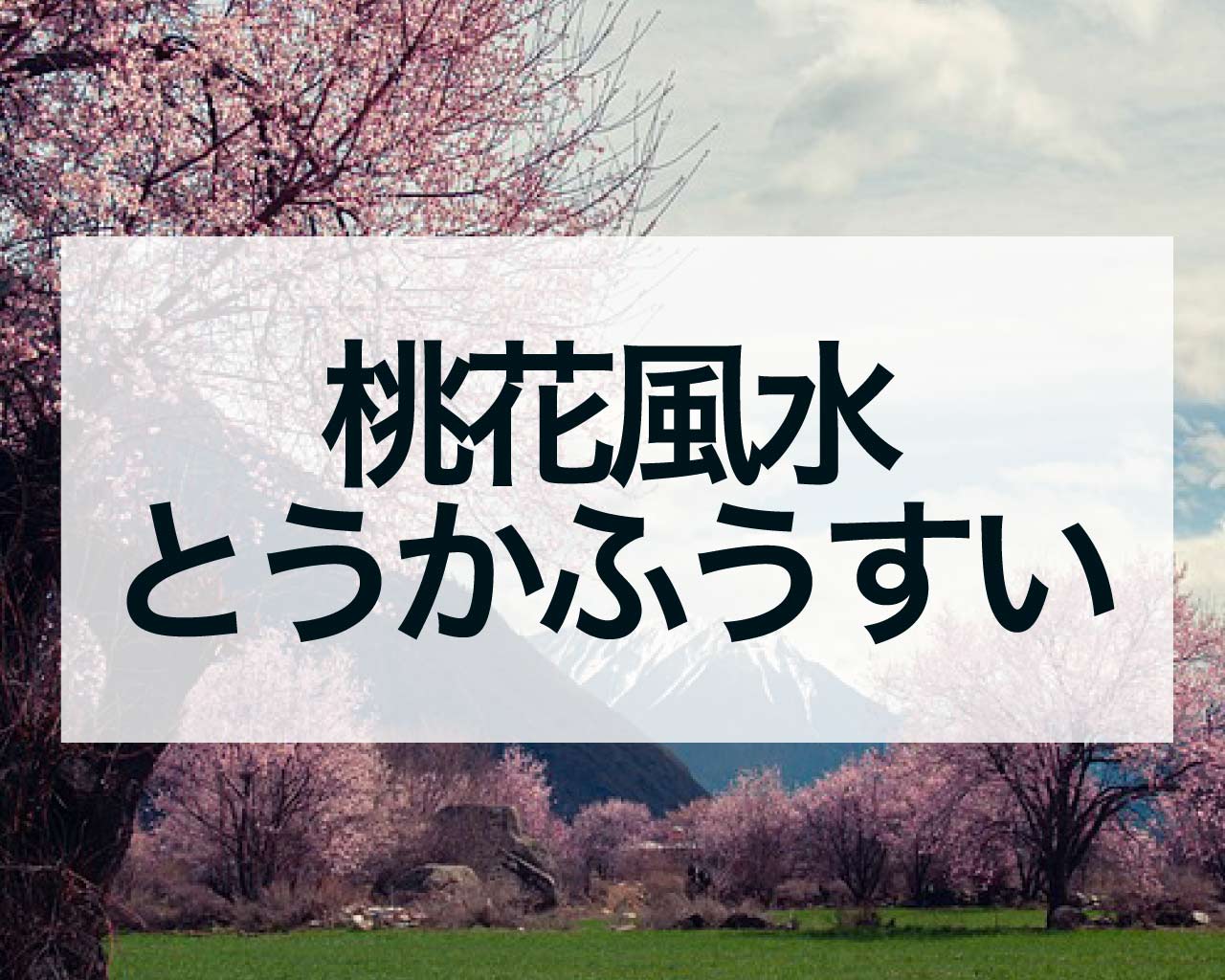 桃花風水（とうかふうすい）で恋愛結婚運を上げよう！桃花位の調べ方や花瓶の置き方【桃花水法】