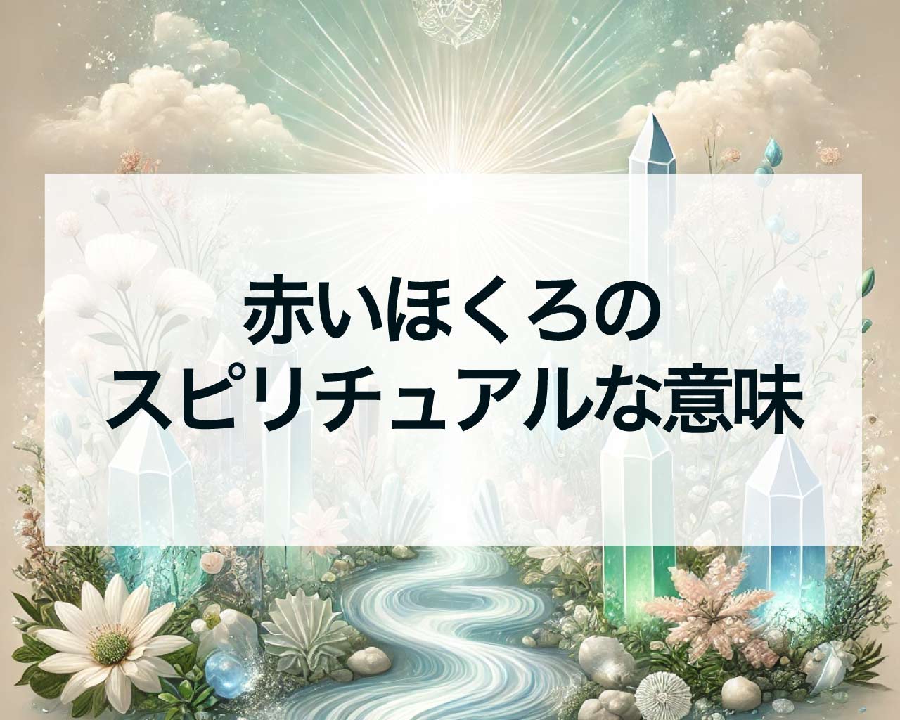 赤いほくろのスピリチュアルな意味