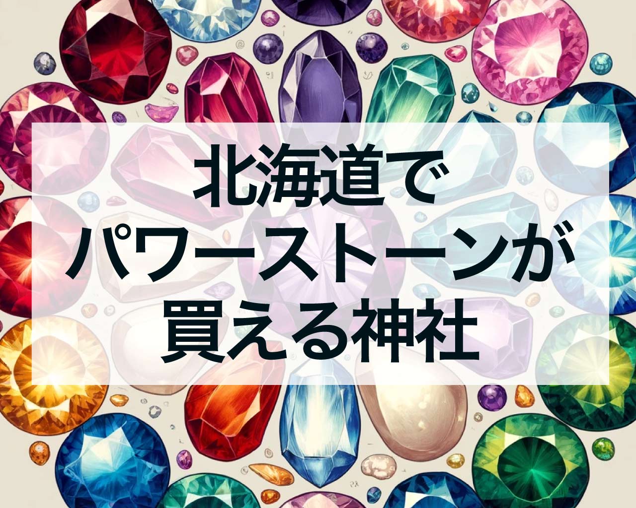北海道でパワーストーンが買える神社