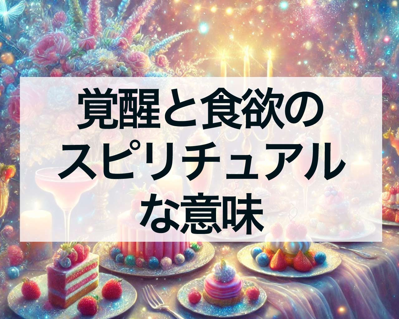 覚醒と食欲のスピリチュアルな意味