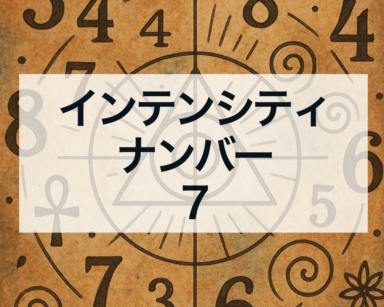 インテンシティナンバー7