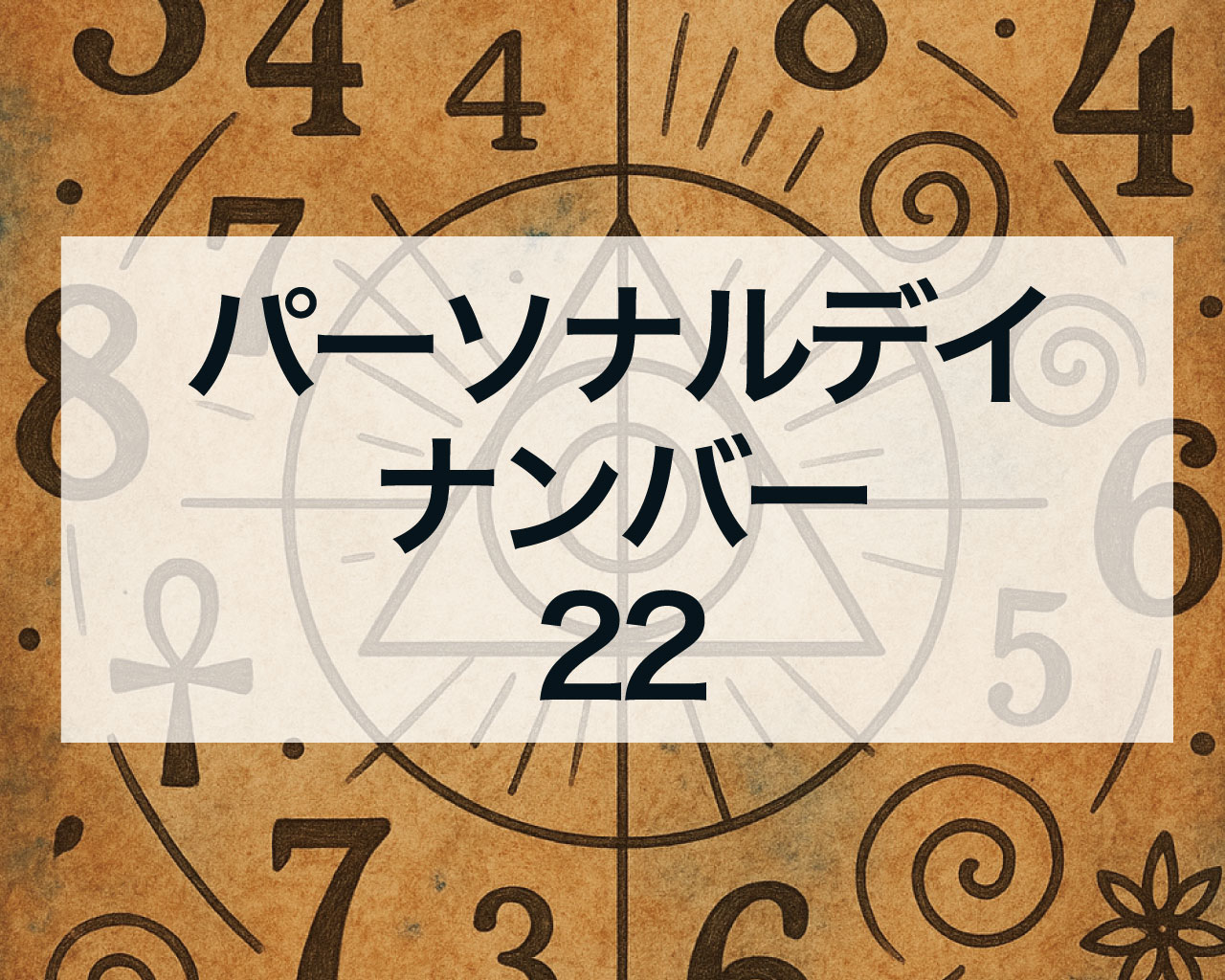 パーソナルデイナンバー22