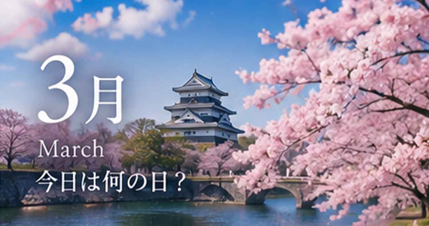 3月の今日は何の日