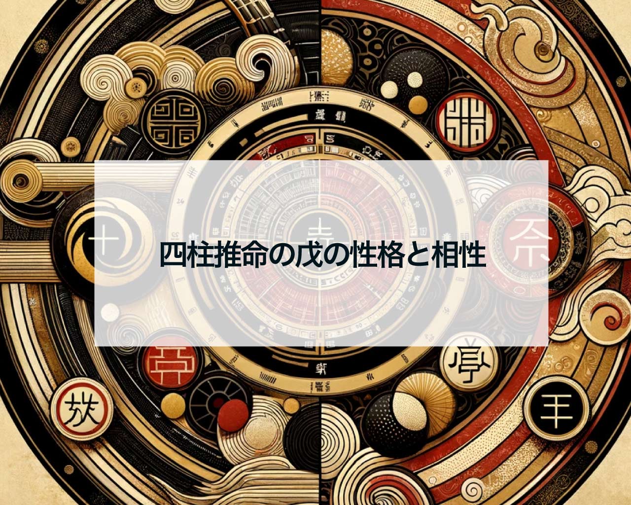 四柱推命の戊の性格と相性